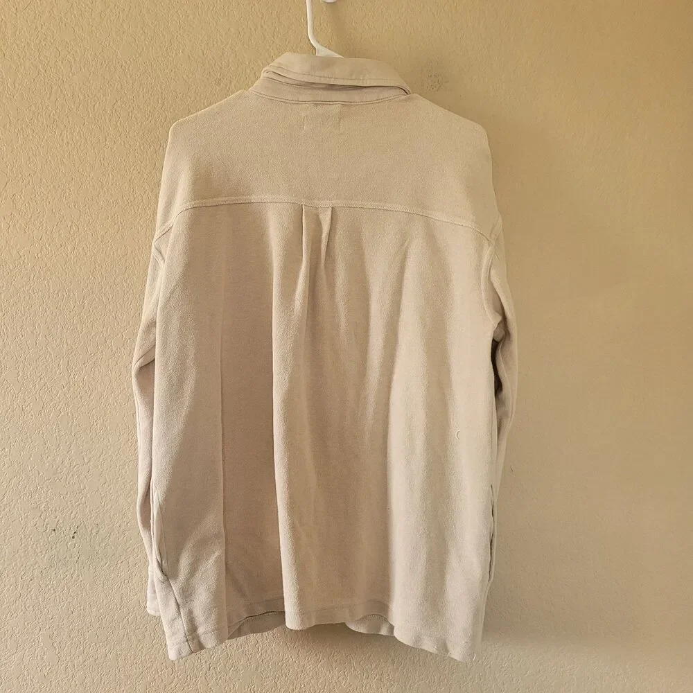 aerie oversized button